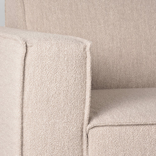 LABEL51 Bank Kay 2,5-Zits Hoek Rechts - Naturel Bouclé - 283x218x80cm - vtwonen shop