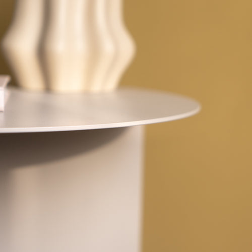 Spinder Design bijzettafel Salsa - Silky Taupe - Ø 40