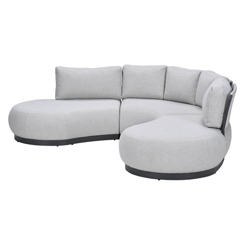 Garden Impressions Loungebank San Jose 3-delig chaise longue