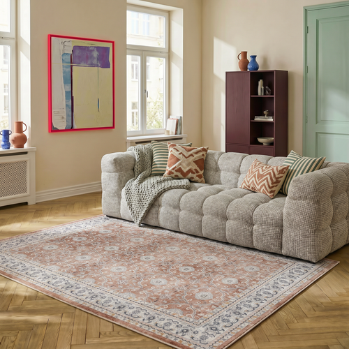 Mrcarpet Vintage Vloerkleed Oranje/terracotta Matteo 240x340cm