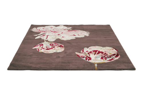 Laagpolig vloerkleed Ted Baker Tranquility Aubergine 56005 200x280 cm - vtwonen shop