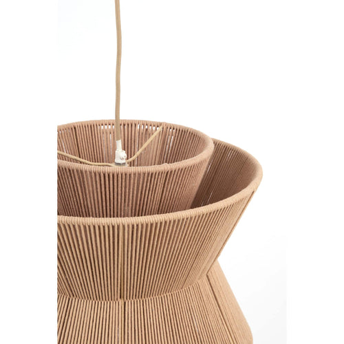 Light & Living hanglamp Loti - bruin - Ø40cm