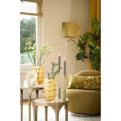 Light & Living bijzettafel Lapaz - brons - Ø40cm