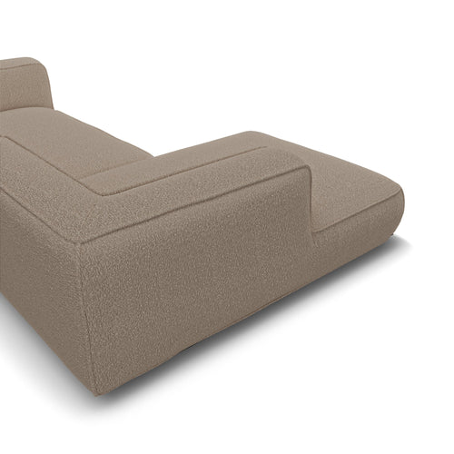 Premium Interiors - Linkerhoekbank SOFIA - bouclette mol 280cm