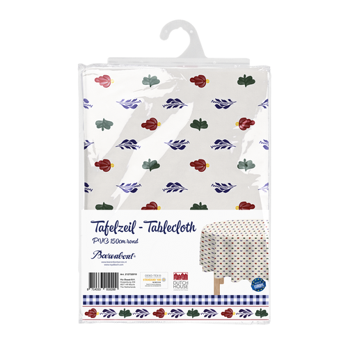 Royal Boch tafelzeil verpakt Boerenbont - Ø150cm - pvc - vtwonen shop