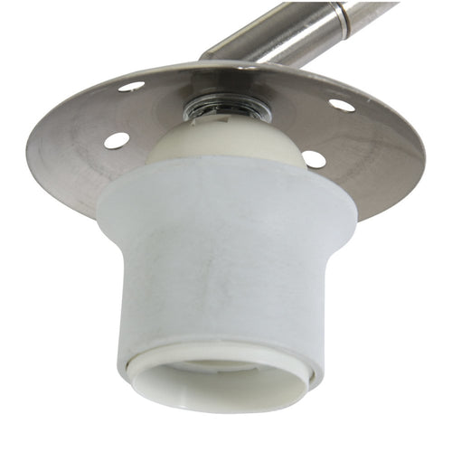 Steinhauer vloerlamp Sparkled - 1 lichts - 190x 230 cm - mat chroom grijs