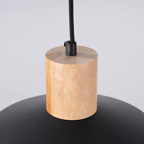 Sollux Lighting Hanglamp FANO zwart - 34x34x120cm