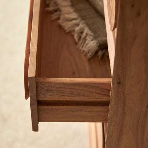 Tikamoon Kindercommode van massief acacia - Naturel - vtwonen shop