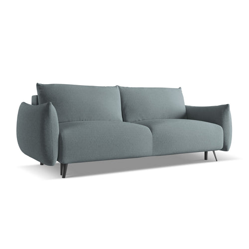 LaMiaSofa 3-zits slaapbank Genova - chenille stof - jeans - 230x105x86
