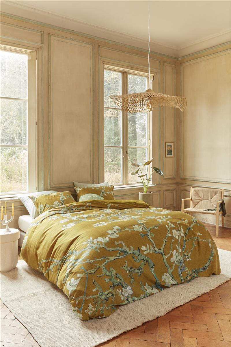 ABAKUHAUS ivoor Bedsprei, Baroque Gebogen Bloemen, Decoratieve Gewatteerde 3 -delige Spreiset met 2 Kussenhoezen, 264 x 220 cm, Cream Pale Brown