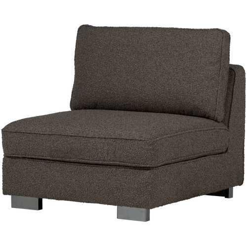 vtwonen element 1-zits Lazy - Bouclé - Antraciet - vtwonen shop