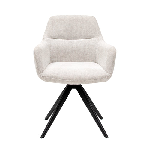 Kick draaistoel Tom Texture - Champagne - vtwonen shop