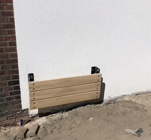 MaximaVida opklapbare gevelbank Jordaan 150 cm- FSC essenhout - vtwonen shop