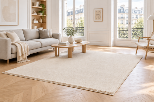 AFK Living vloerkleed  Astrid - zeer zacht - beige - 200 x 290 cm