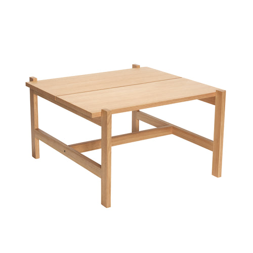 Hübsch salontafel Dash - mdf/okernhouten fineer/eikenhout - 80x80xh47cm