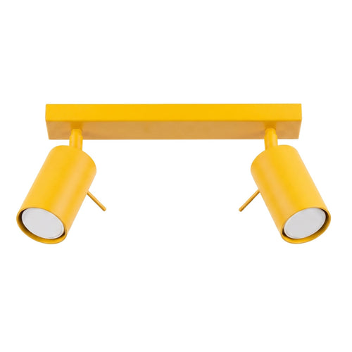 Sollux Lighting Plafondlamp RING 2 geel - 30x6x16cm