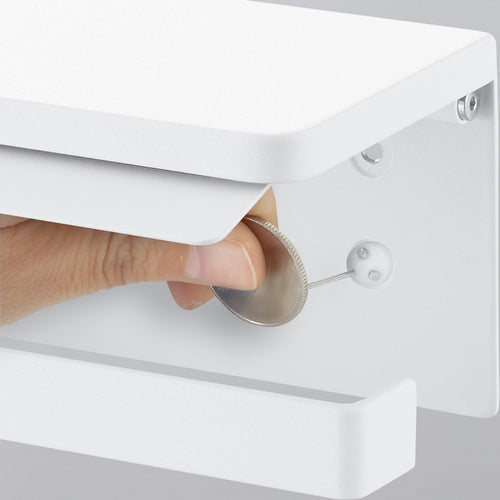 Yamazaki Tower Toiletrolhouder wandmontage - Wit - vtwonen shop