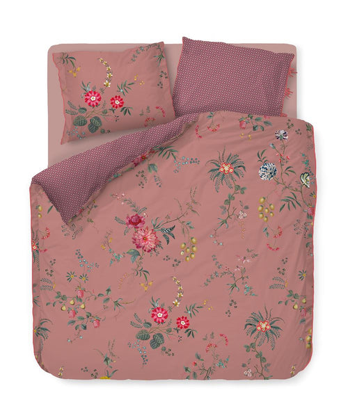 Pip Studio dekbedovertrek Fleur Grandeur - 260x200/220 cm - roze - vtwonen shop