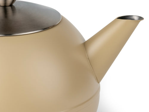 Bredemeijer - Theepot Bella Ronde - taupe - 1,2L