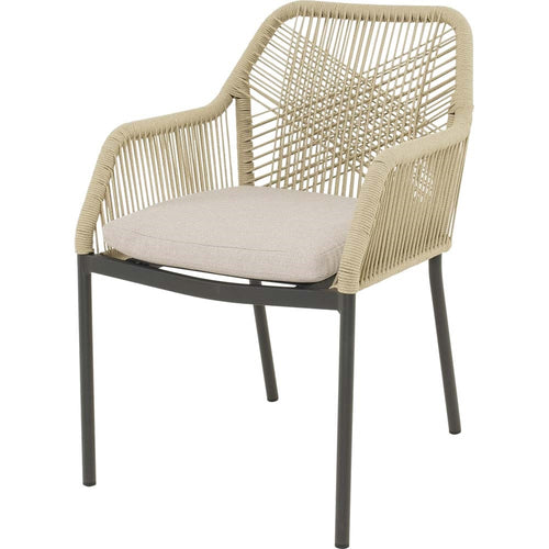 Lesli Living bistrostoel Akita - beige - 56x62x81cm