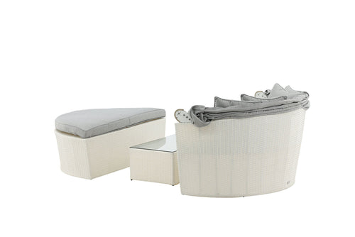 Rebellenclub Ligstoel Brisko - Wit - vtwonen shop