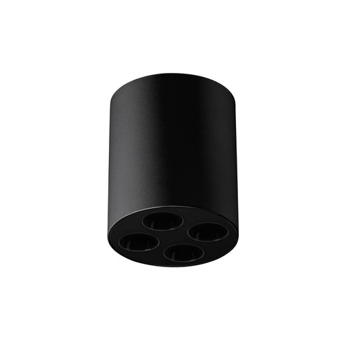 Sollux Lighting Plafondlamp ZOE zwart LED - 7,2x7,2x8,3cm
