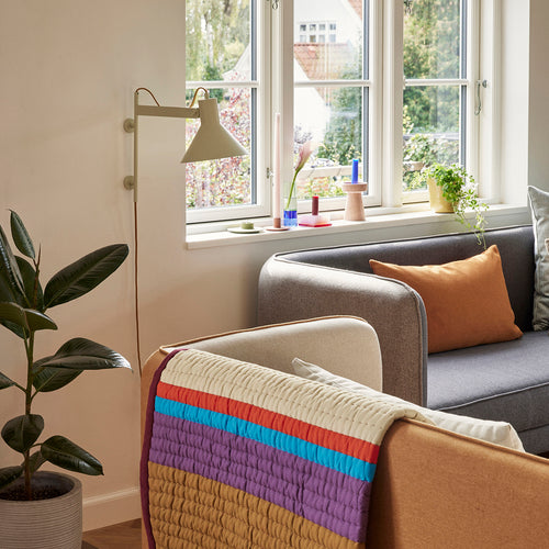 Hübsch kandelaar Dust - kristal - 9x9xh4cm