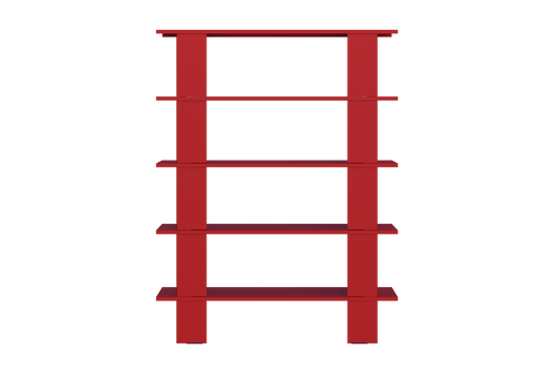 noo.ma HES Boekenkast - Tomato Red - vtwonen shop