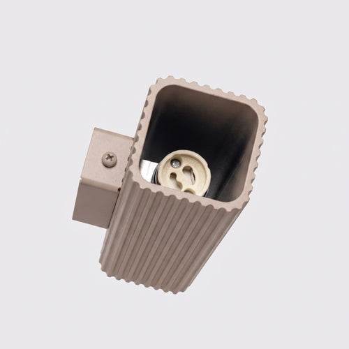 Sollux Lighting Wandlamp RAYO 20 taupe - 6x8x20cm