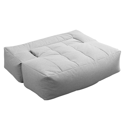 HOME DELUXE buitenzitzak HEAVEN - Lichtgrijs - 76 x 152 x 100 cm - vtwonen shop