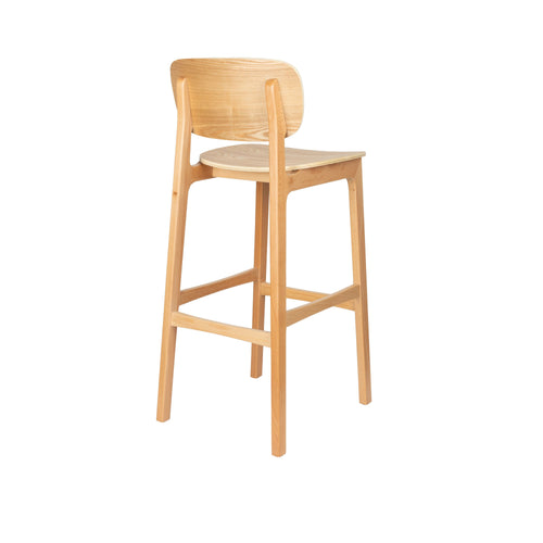 Zuiver Fleur Barkruk Hout Beige