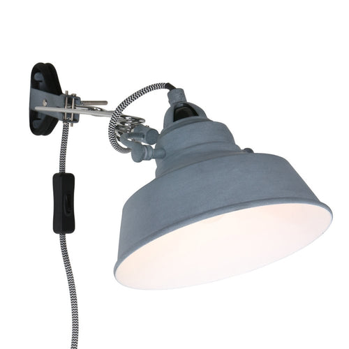 Mexlite wandlamp nove - 1 lichts - 36x 14 cm - grijs - vtwonen shop