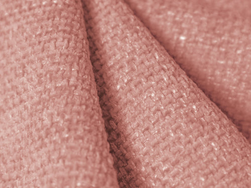 Cosmopolitan Design Symmetrische hoekbank Nolio 5-zits, chenille roze - 252x252x72cm