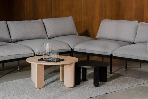 noo.ma KUVU Nesttafel - Vulcano Black