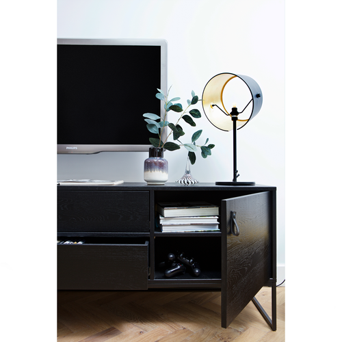 WOOOD tv meubel Silas - Essen - Blacknight - 60x180x44 - vtwonen shop