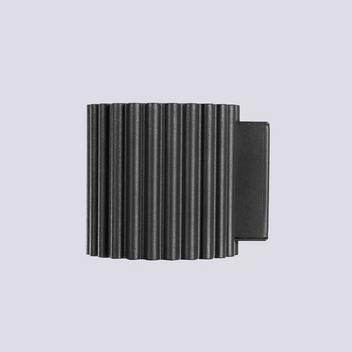 Sollux Lighting Wandlamp AURA zwart G9 - 10x12x10cm