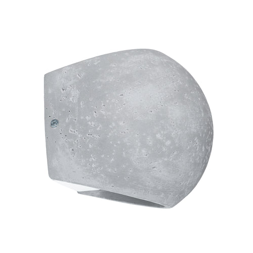 Sollux Lighting Wandlamp GLOBE beton - 18x14x14cm