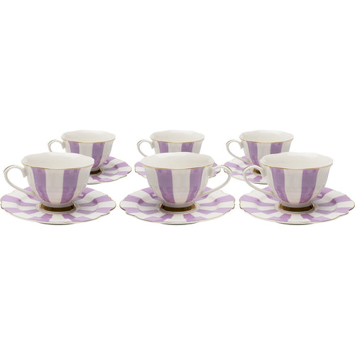 Kare Design Koffiekoppen Harlequin paars (6/set) - vtwonen shop