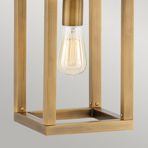 Ensemble Hinkley Fredrick Ramond 1 hanglamp geborsteld brons