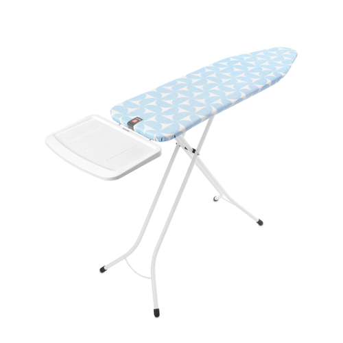 Brabantia Strijkplank B, 124x38 cm, solide stoomunithouder - Fresh Breeze