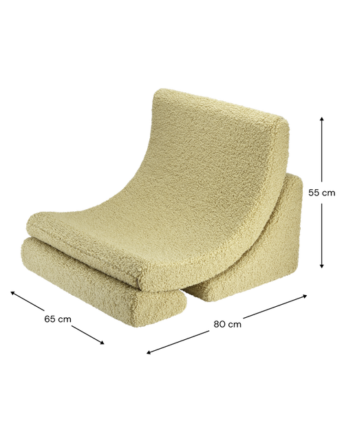 Wigiwama Maanstoel - Groen - vtwonen shop