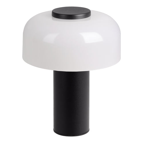 EGLO tafellamp Ponente - draadloos - led - 20 cm - zwart/wit - vtwonen shop