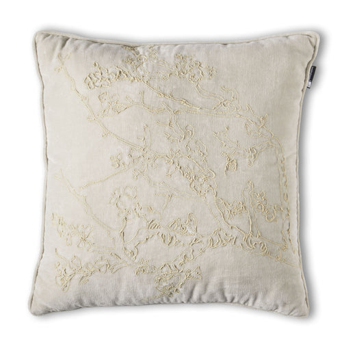 Beddinghouse x Van Gogh Museum  Broderie Fleurie Cushion - 50 x 50 cm - Beige