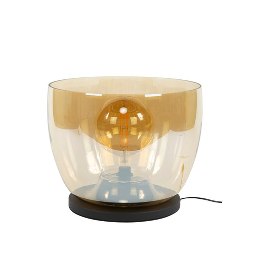 Giga Meubel Vloerlamp Up XXL - Amber Glas - 1-Lichts - 48x48x41cm