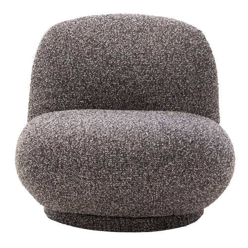 DÉJA Living Fauteuil Léa - Stof/Metaal - Taupe - vtwonen shop