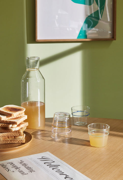 Hübsch drinkglas Orbit - glas - ø8xh7cm - vtwonen shop