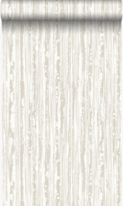 Origin Wallcoverings behang strepen gebroken wit - 53 cm x 10,05 m - 346639 - vtwonen shop