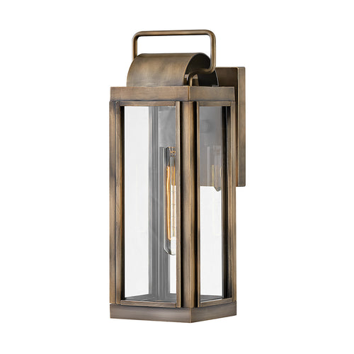 Elstead Hinkley Sag Outdoor Wandlantaarn Gelakt Gebronsd Brons, IP44