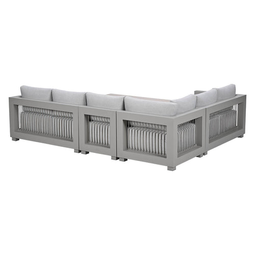 Garden Impressions Loungeset Berthill 5-delig - taupe