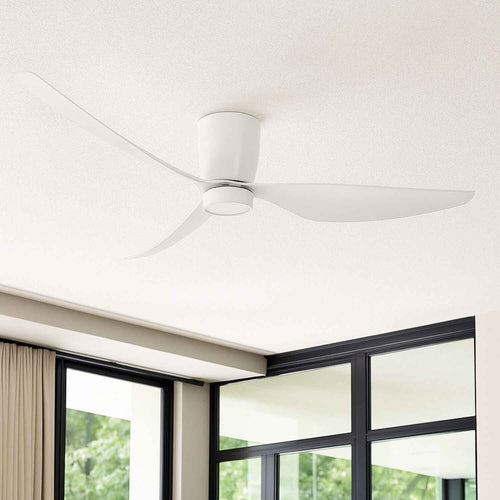 Freelight plafondventilator Arioso - 1 lichts - 127  x 23   cm - wit